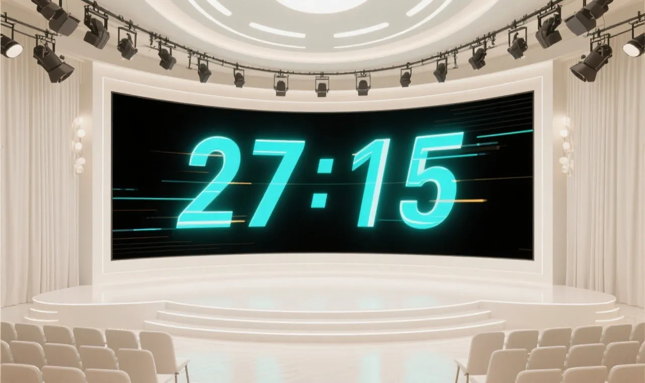 即时开奖直播画面示意